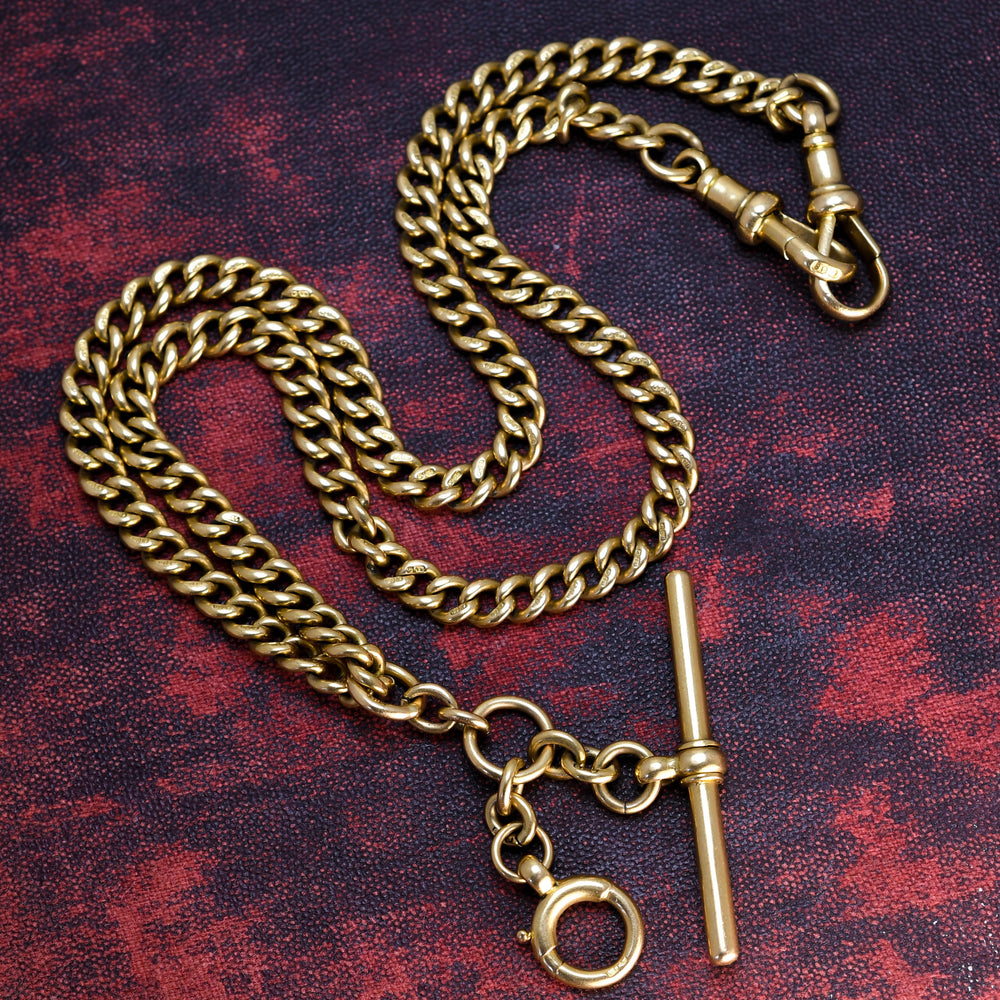 Victorian 18k Gold Albert Chain
