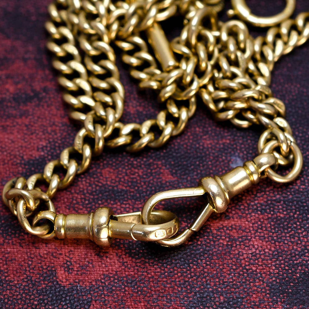 Victorian 18k Gold Albert Chain