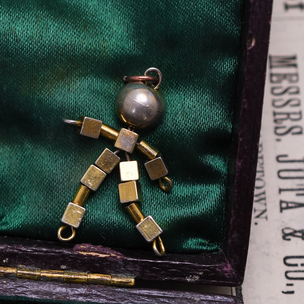 1920's Gold Doll Charm