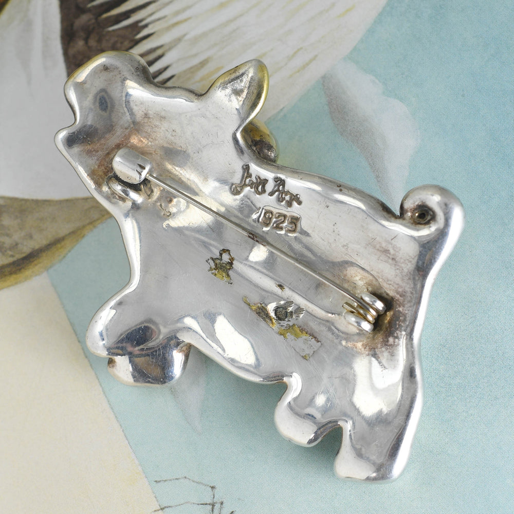 Vintage Silver Lucky 