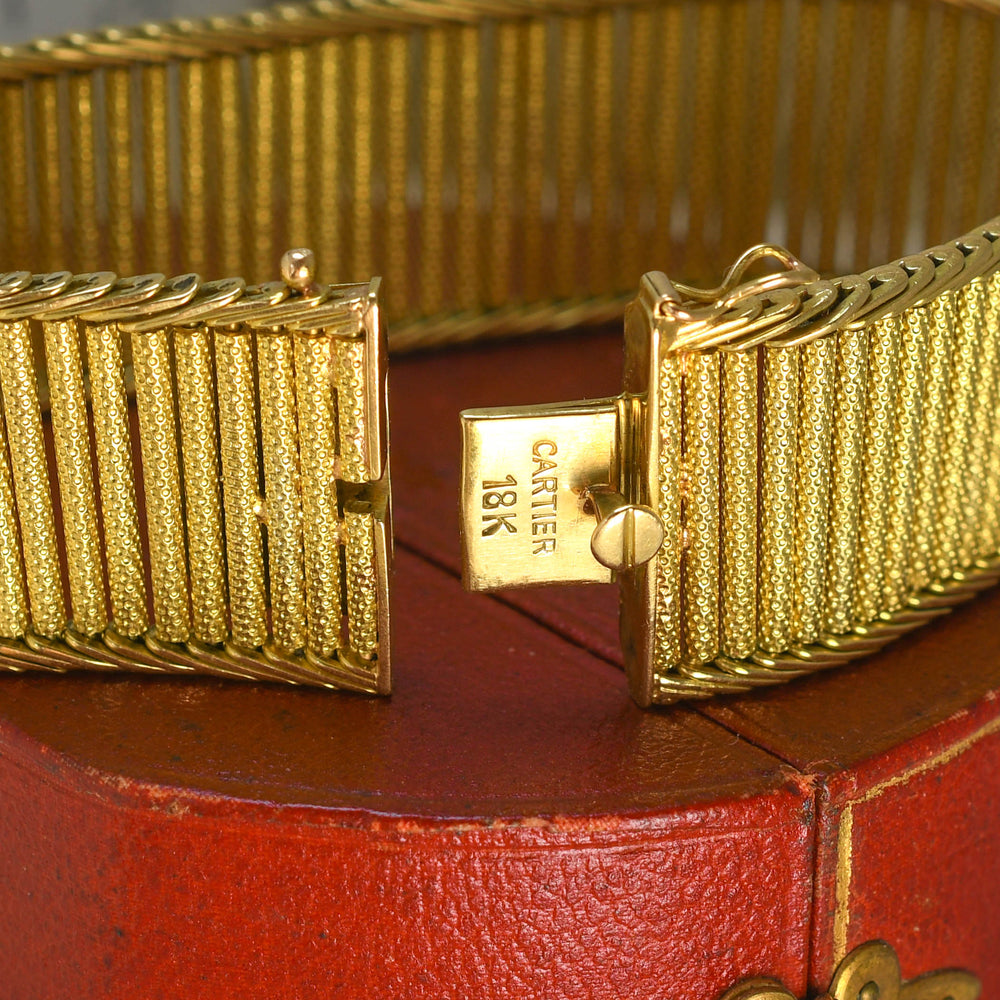 Vintage 18k Gold Cartier Bracelet