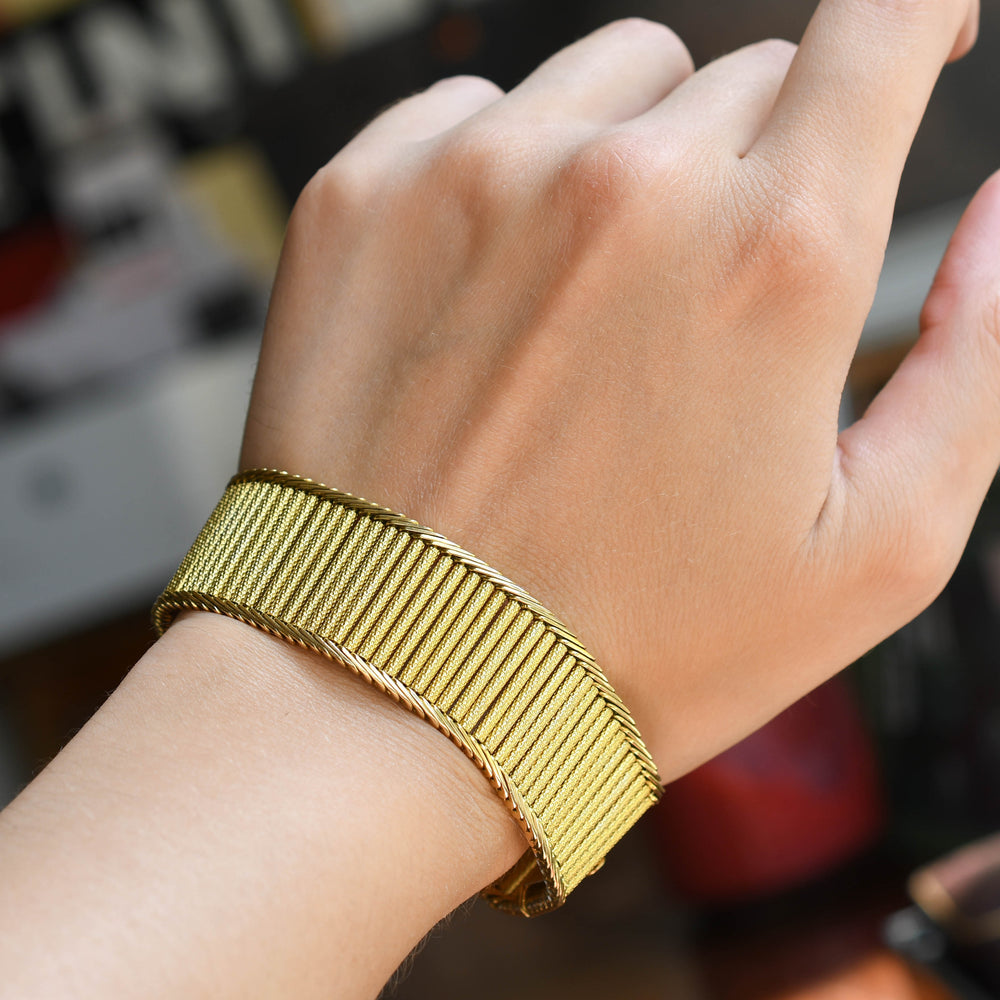 Vintage 18k Gold Cartier Bracelet