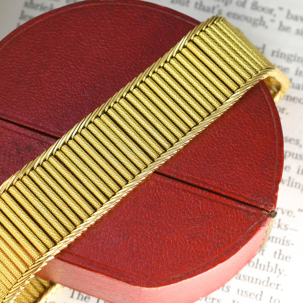 Vintage 18k Gold Cartier Bracelet