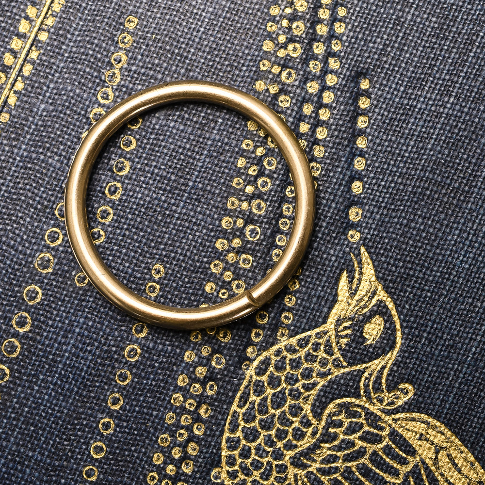 Victorian 15k Gold Split Ring
