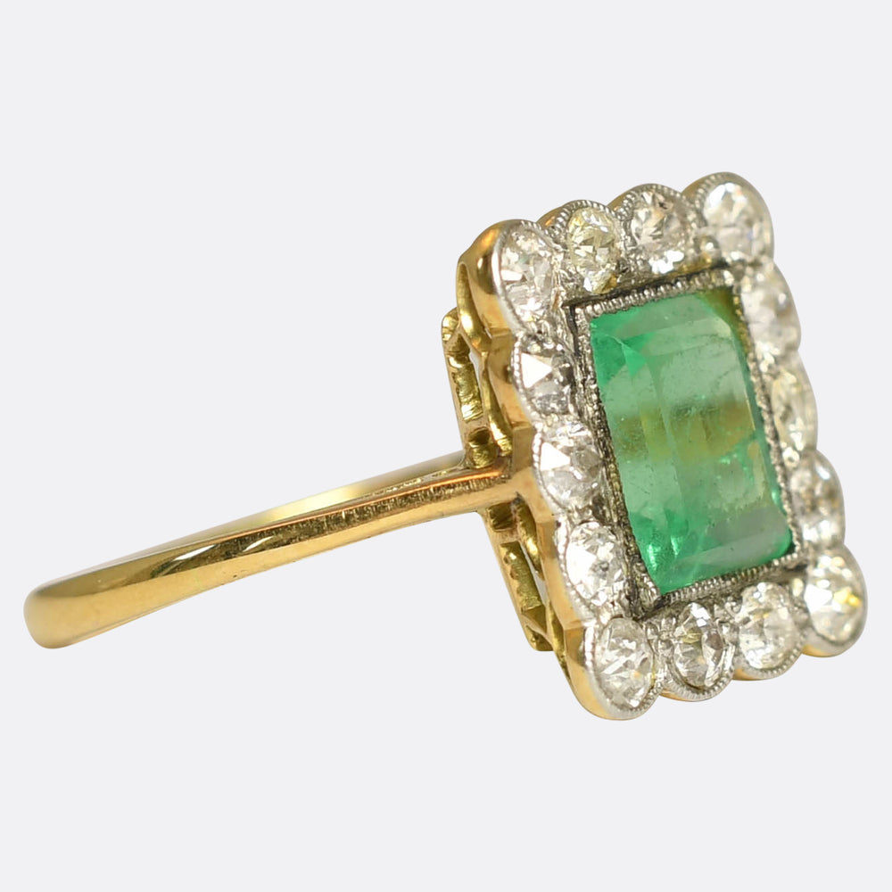 Edwardian Emerald & Diamond 