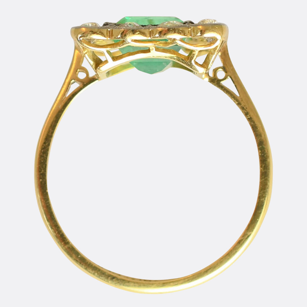Edwardian Emerald & Diamond 