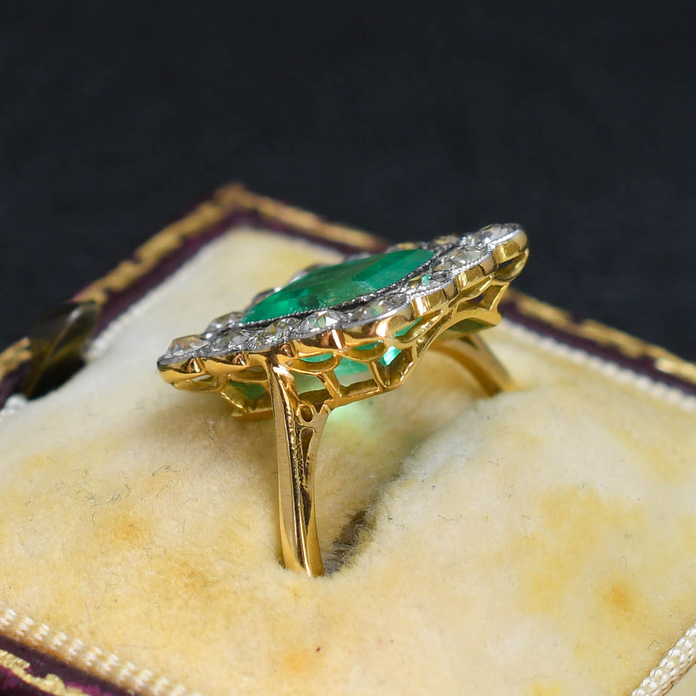 Edwardian Emerald & Diamond 
