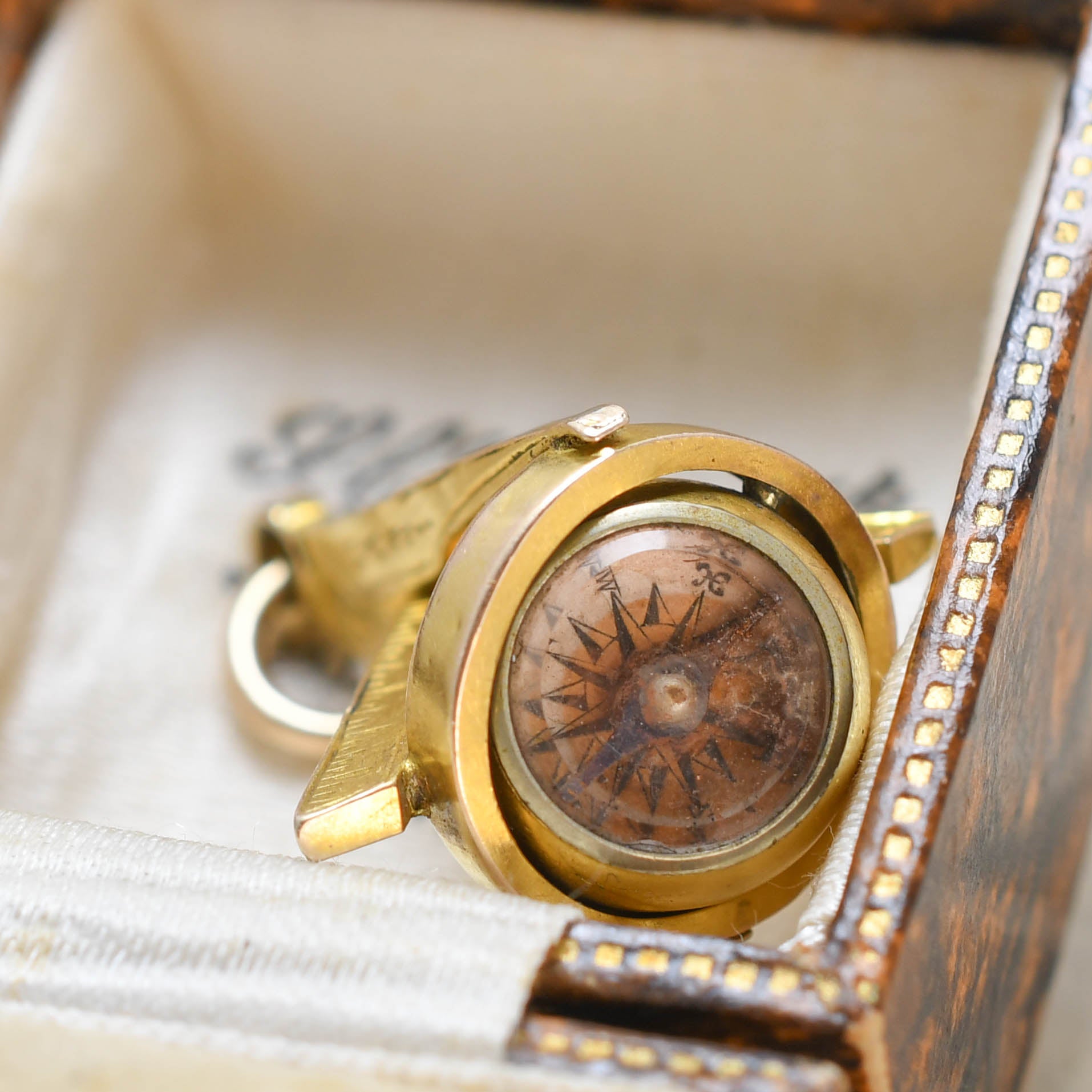 Victorian Gold Masonic Compass Fob – Butter Lane Antiques