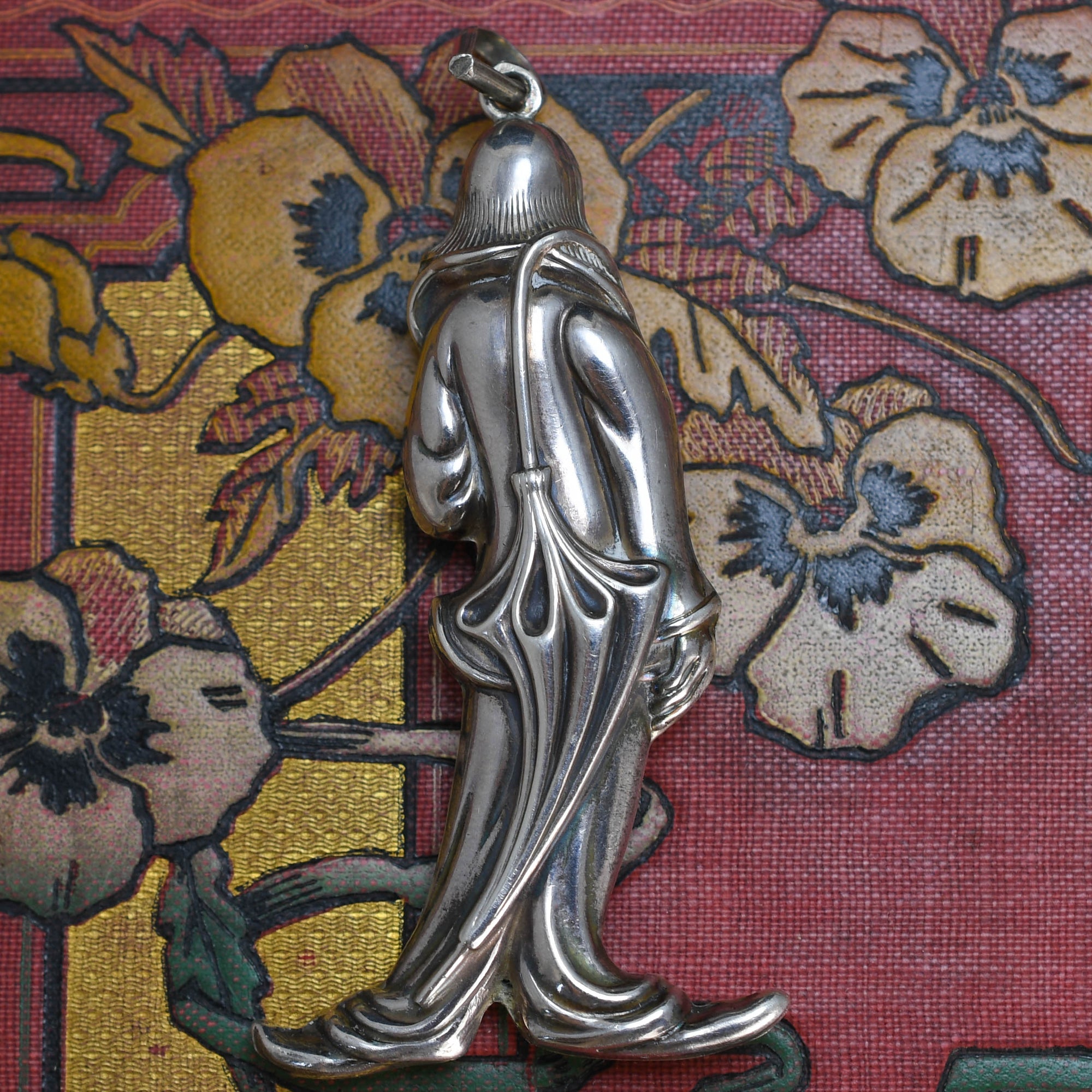 14K Gold Clown Charm Holder Pendant. For Sale At Ruby Lane