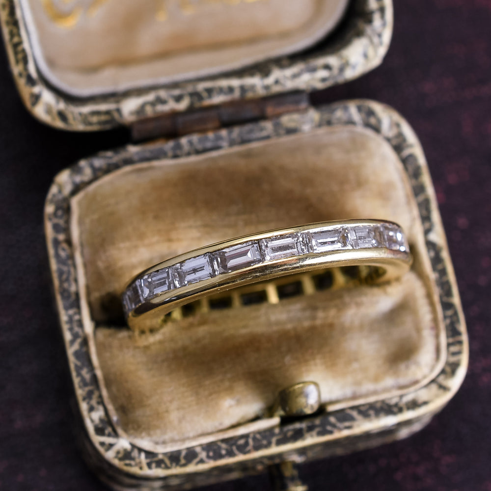 Contemporary Diamond Eternity Ring