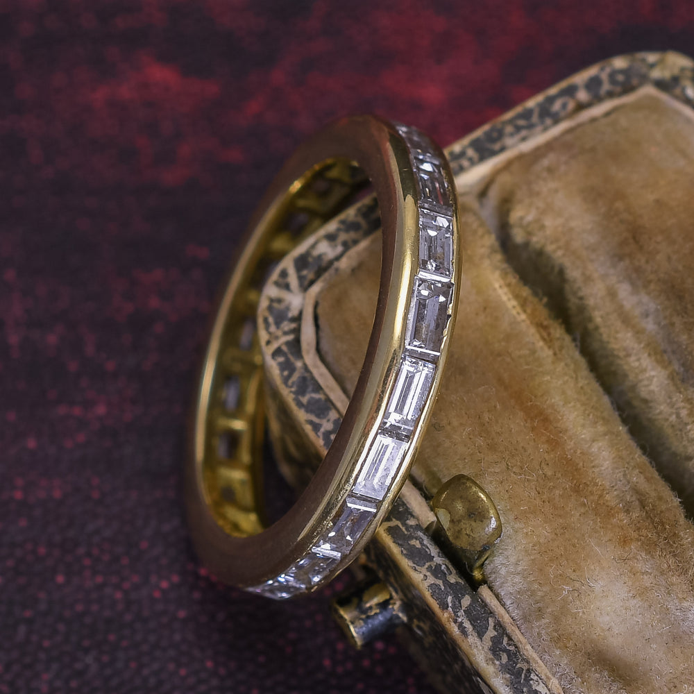 Contemporary Diamond Eternity Ring