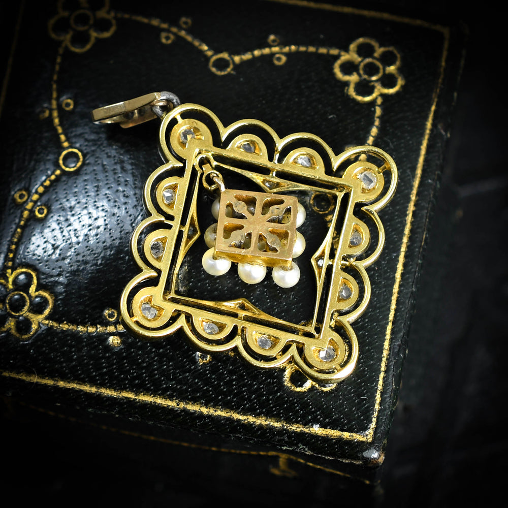 Edwardian Diamond & Pearl 