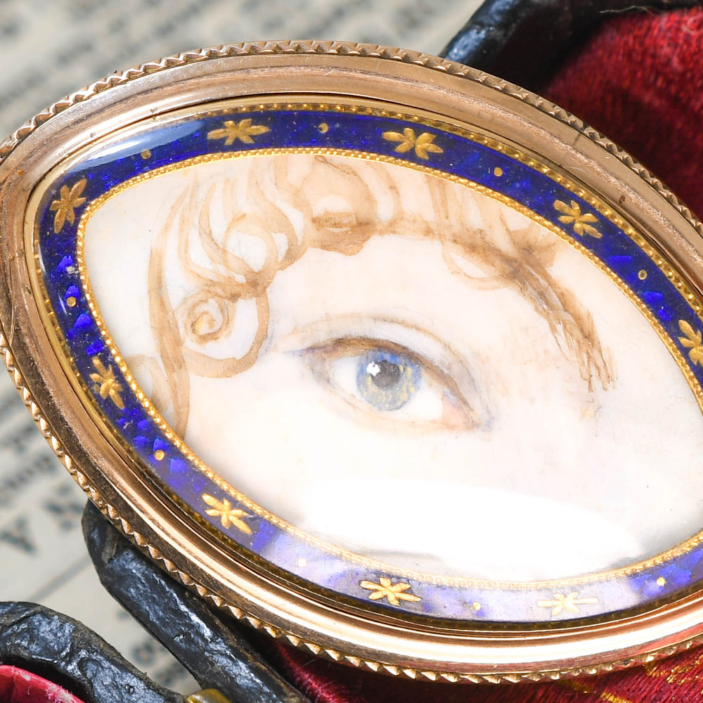 Antique Gold Enamel 