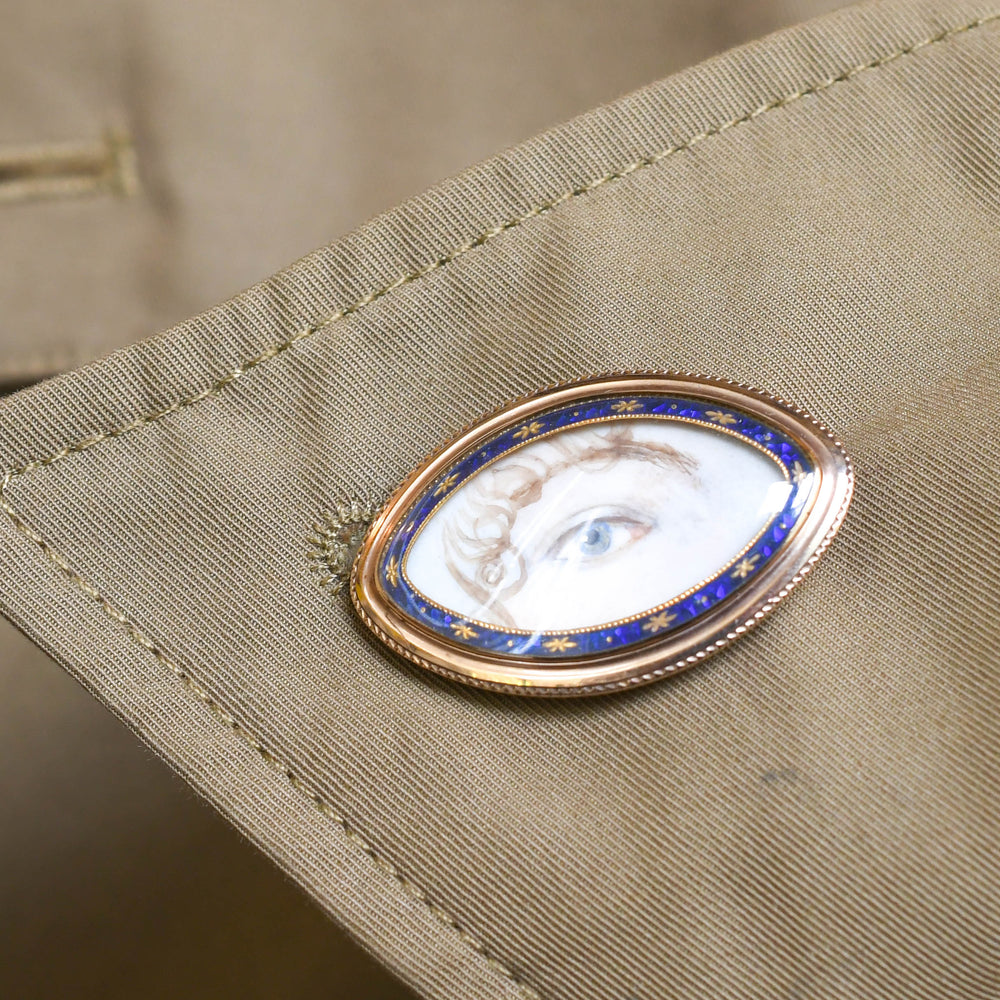 Antique Gold Enamel 