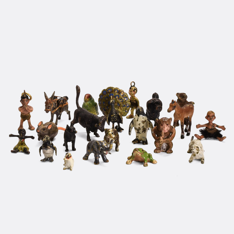 1920's Collection of Vienna Bronze Miniature Animals – Butter Lane