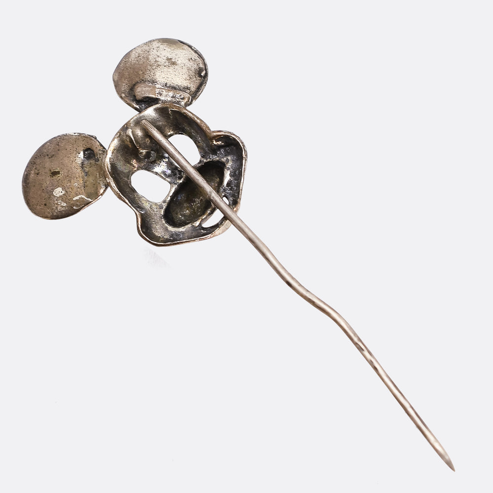 1930's Mickey Mouse Enamelled Stick Pin