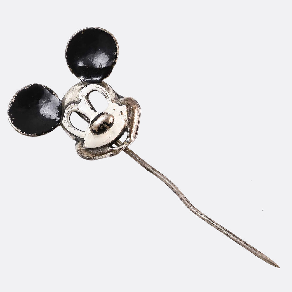 1930's Mickey Mouse Enamelled Stick Pin