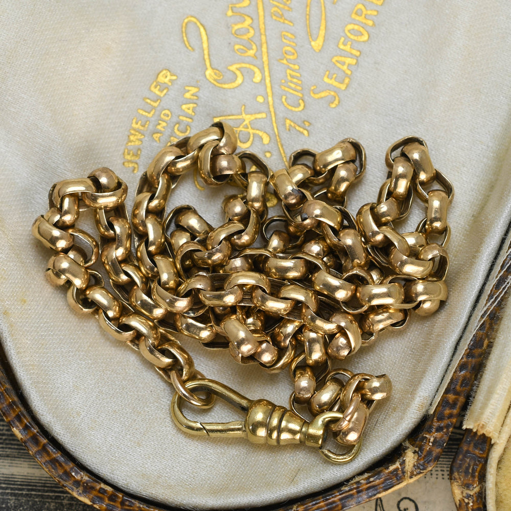 Victorian 15k Gold Belcher Chain