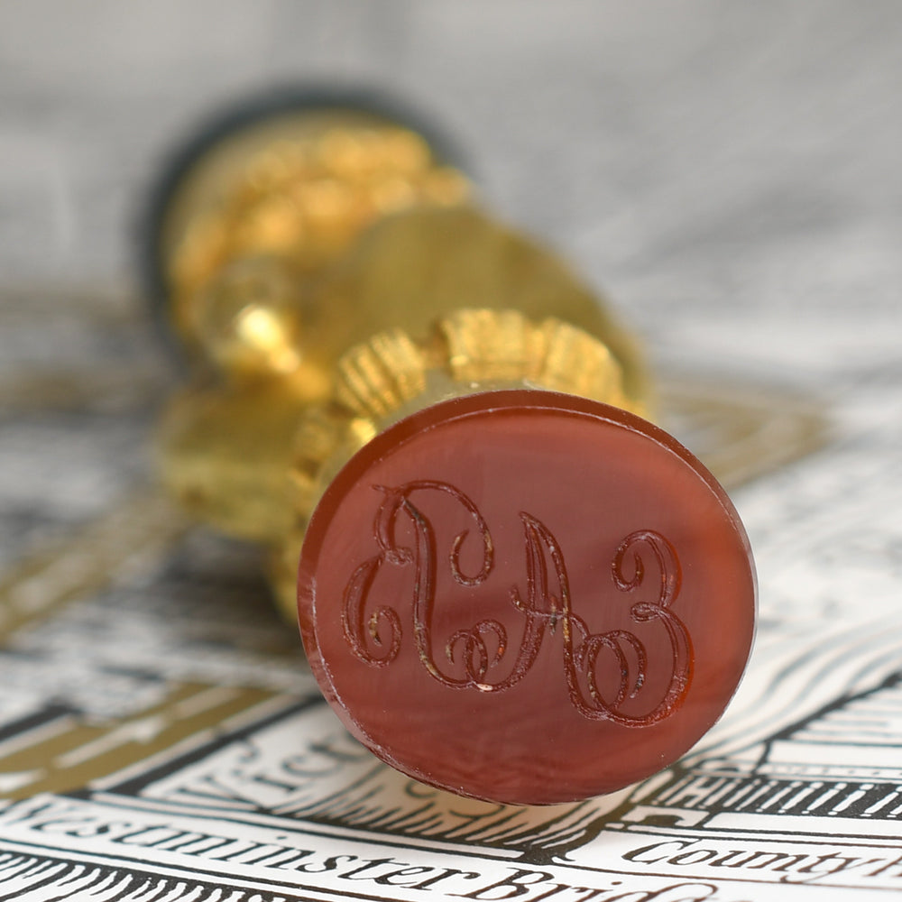 Victorian 18k Gold Agate 