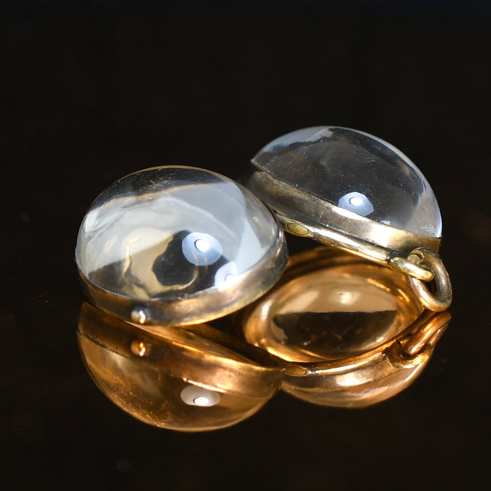 Victorian 15k Pool-Of-Light Locket