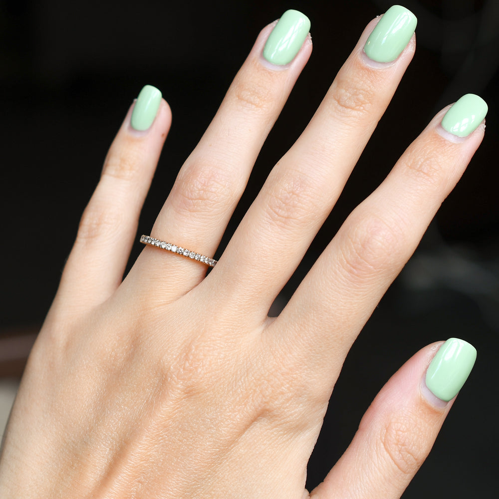Vintage Diamond Eternity Ring