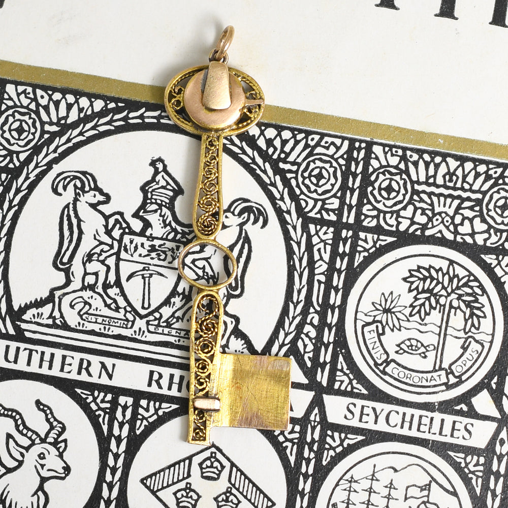 Regency Period Key Pendant