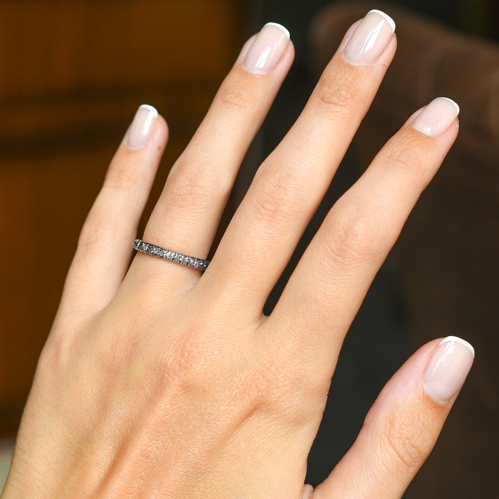 Georgian Old Cut Diamond Eternity Ring