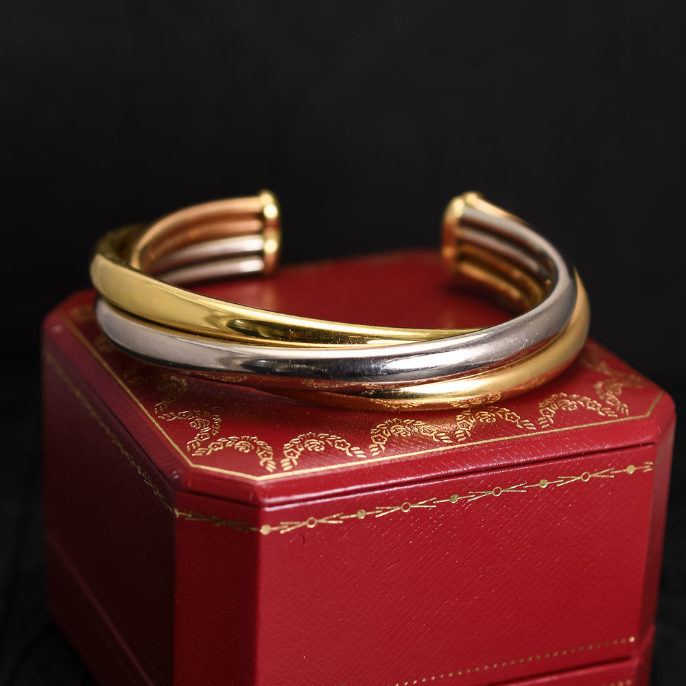 Vintage Cartier Trinity Cuff Bracelet
