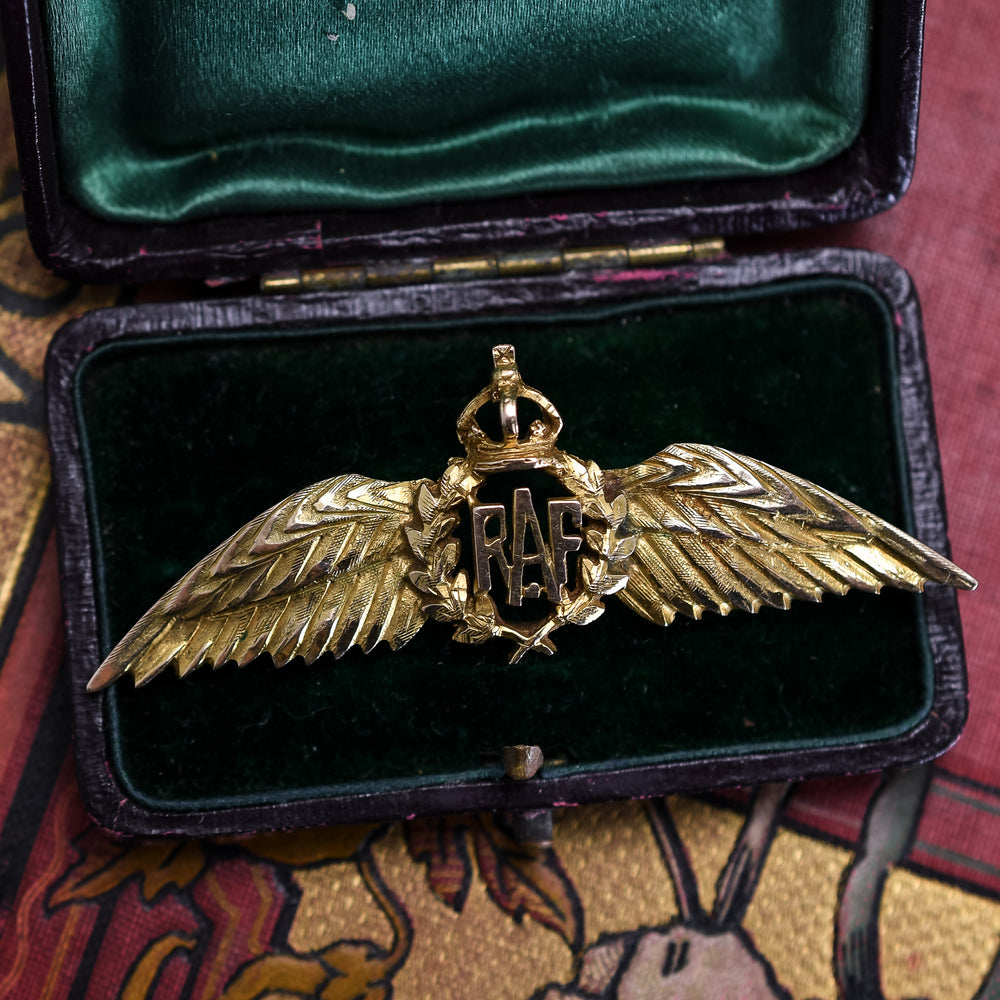 Mid-Century RAF Sweetheart Brooch