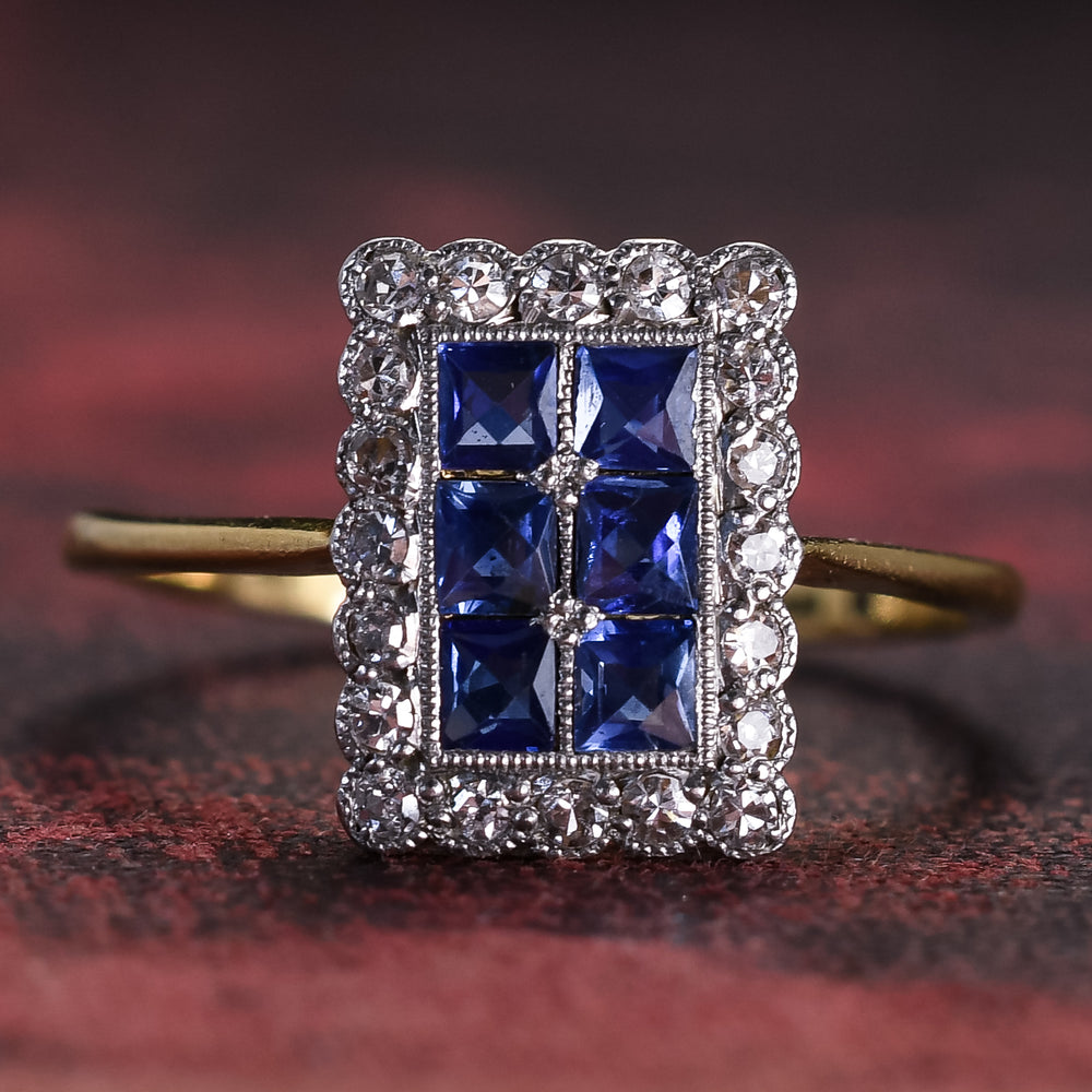 Edwardian Sapphire & Diamond 