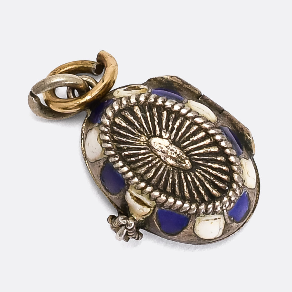 Egyptian Revival Moses Basket Charm