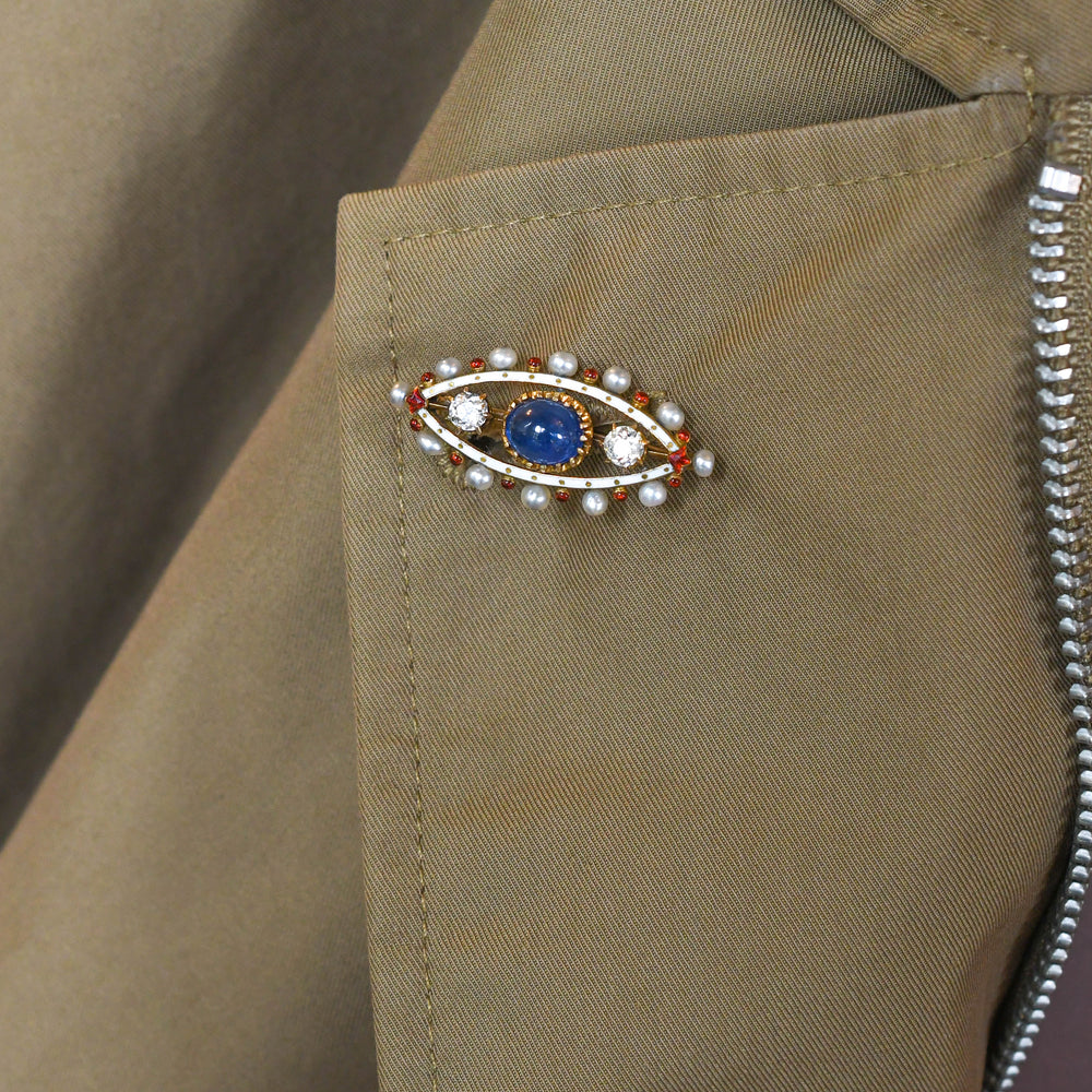 Victorian Multi-Gem & Enamel 