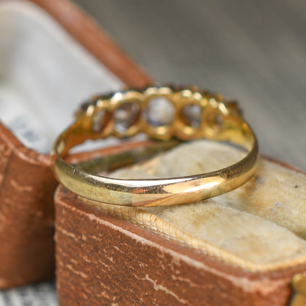 Victorian Diamond 5-Stone Ring