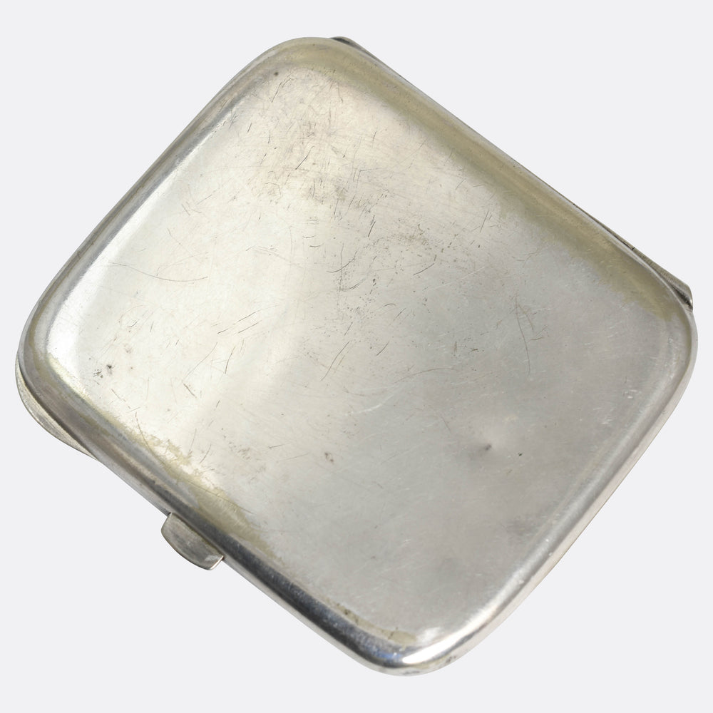 Antique Silver Enamel 