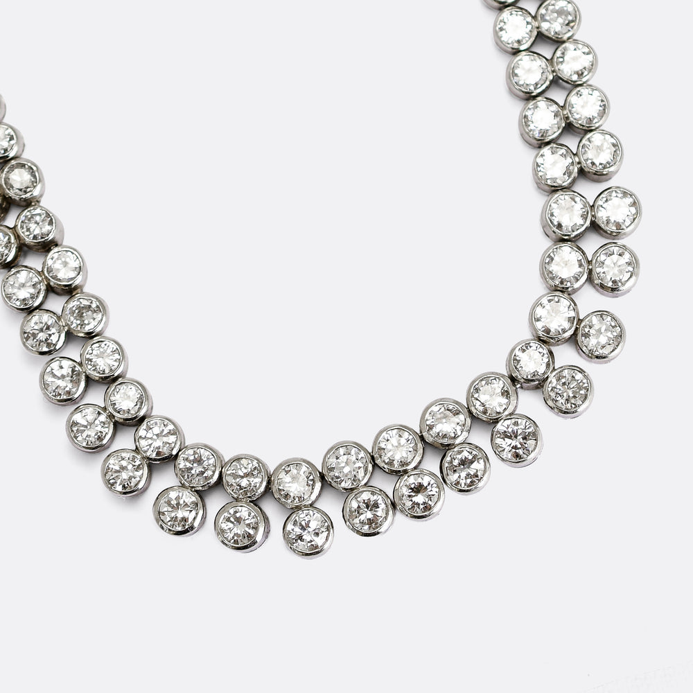 Art Deco Diamond Necklace
