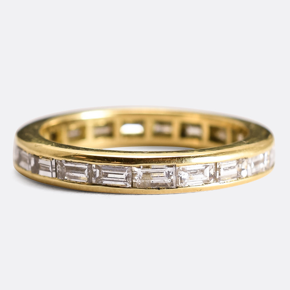 Contemporary Diamond Eternity Ring