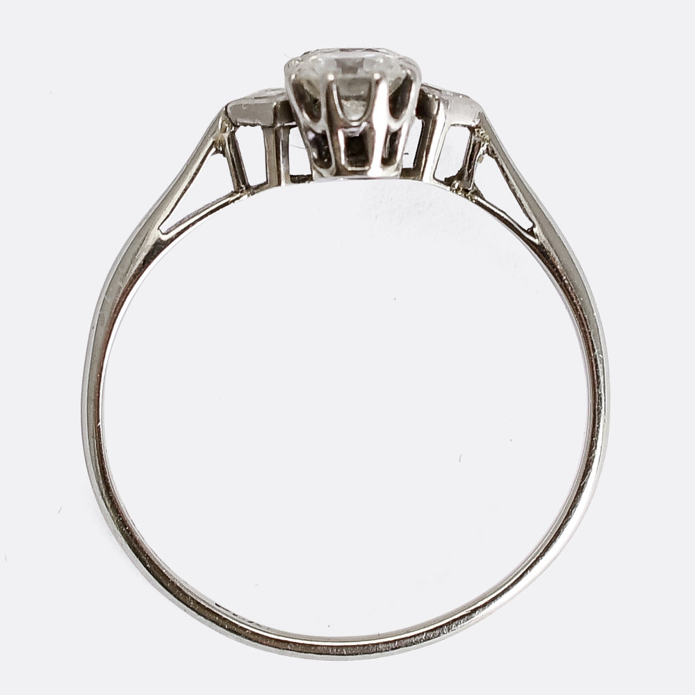 Edwardian Two-Stone Diamond Ring