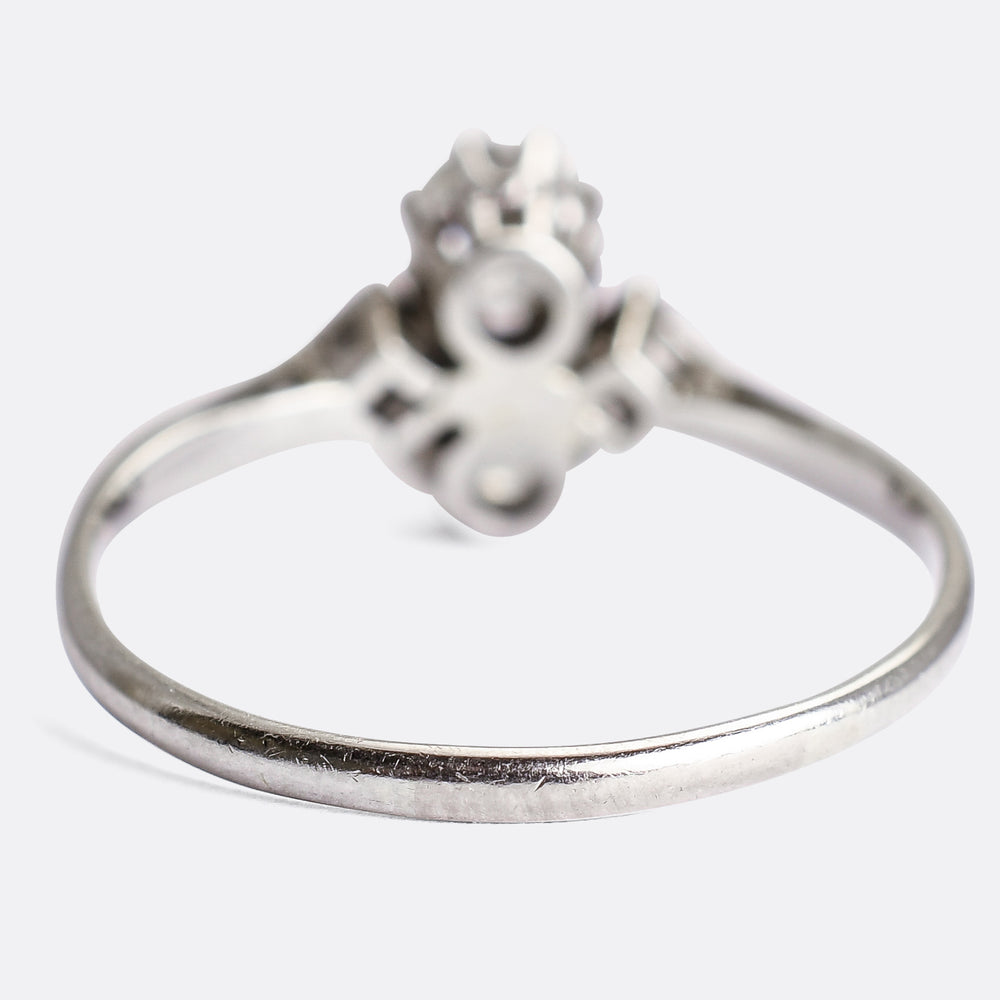 Edwardian Two-Stone Diamond Ring