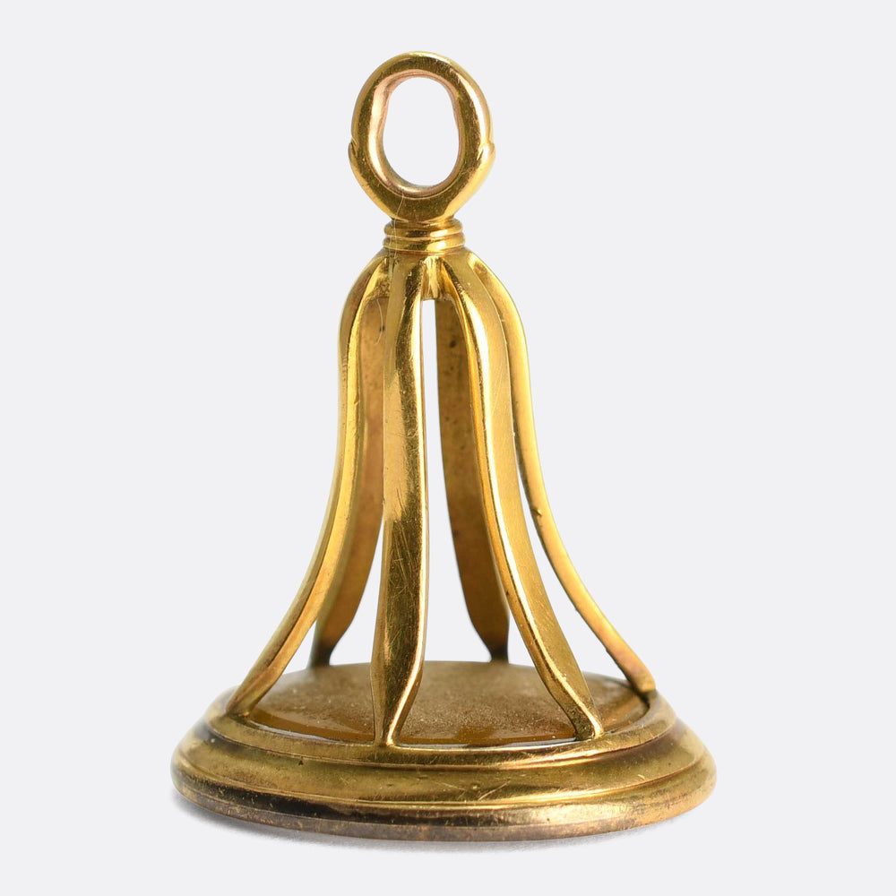 Georgian All or Nothing Intaglio Seal Fob Pendant