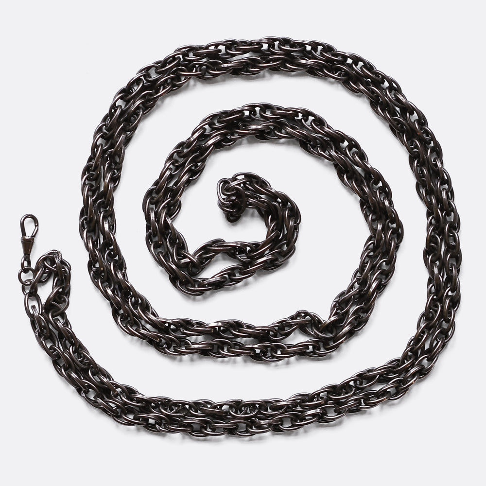 Georgian Steel Long Guard Chain, 60