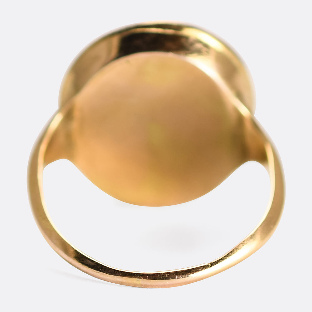 Georgian Who Neglects Me, Loses Me Tassie Signet Ring