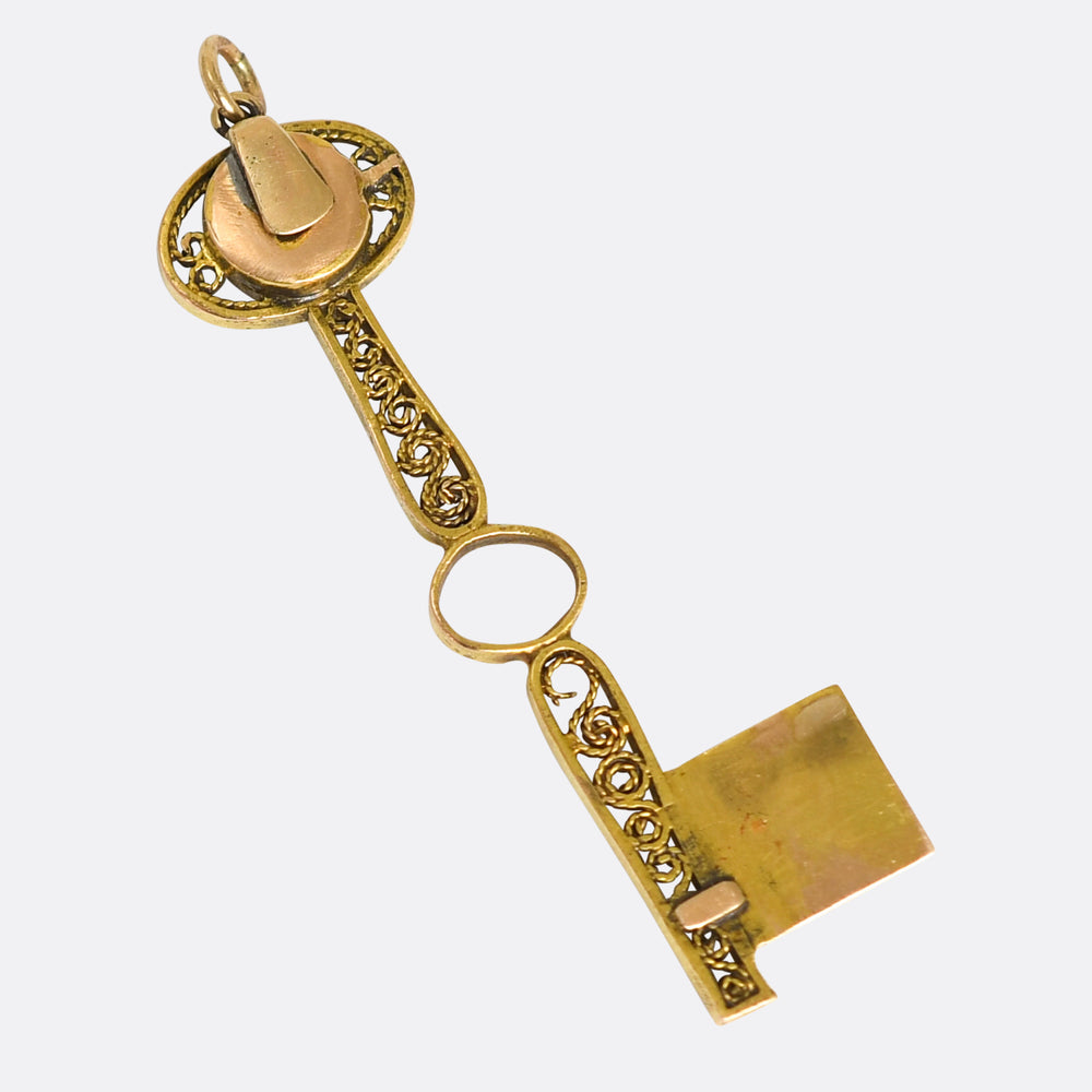 Regency Period Key Pendant