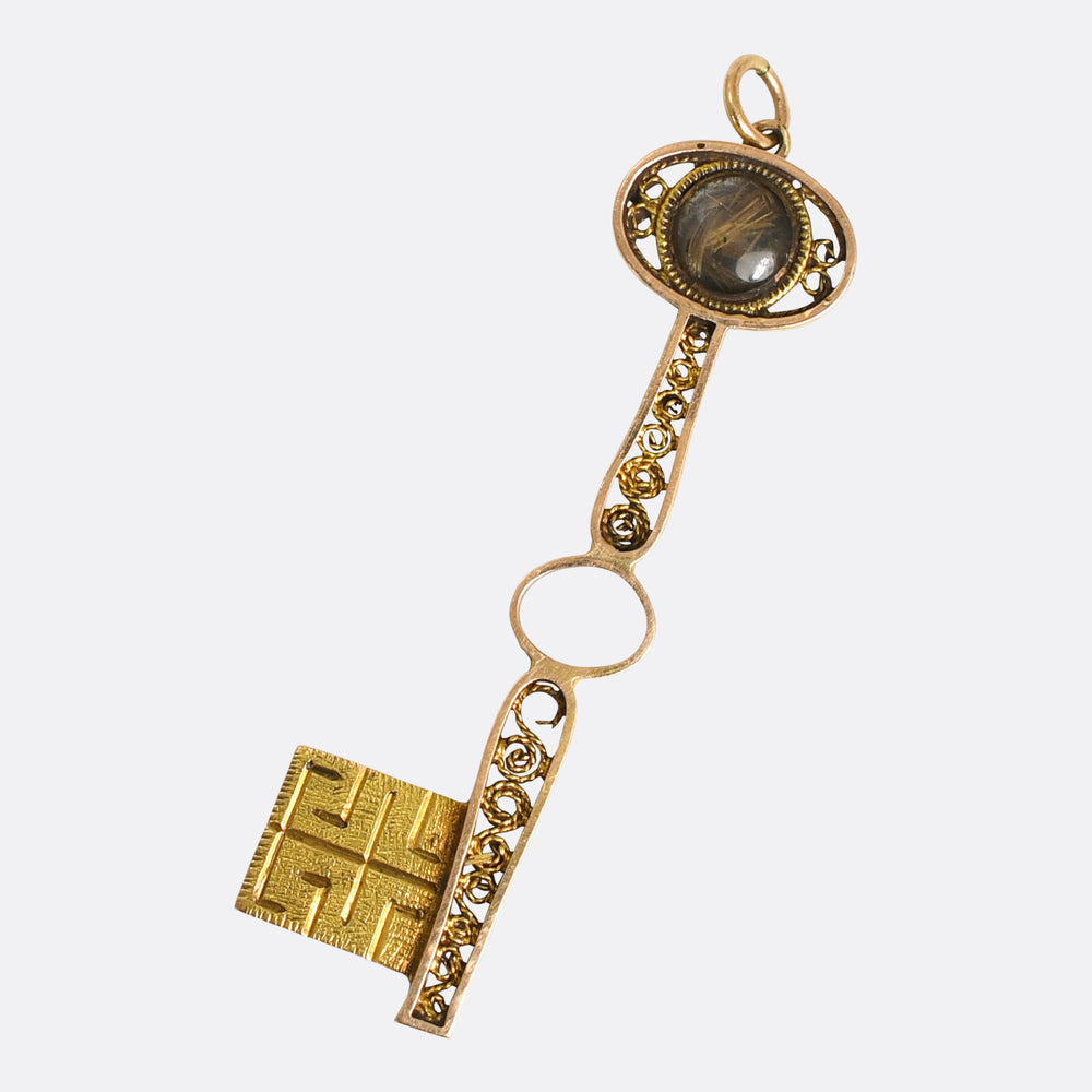 Regency Period Key Pendant