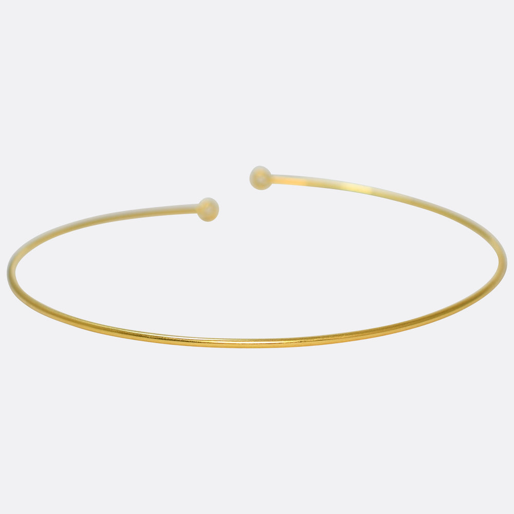 Tiffany & Co 18k Gold Diamond Torque Bangle