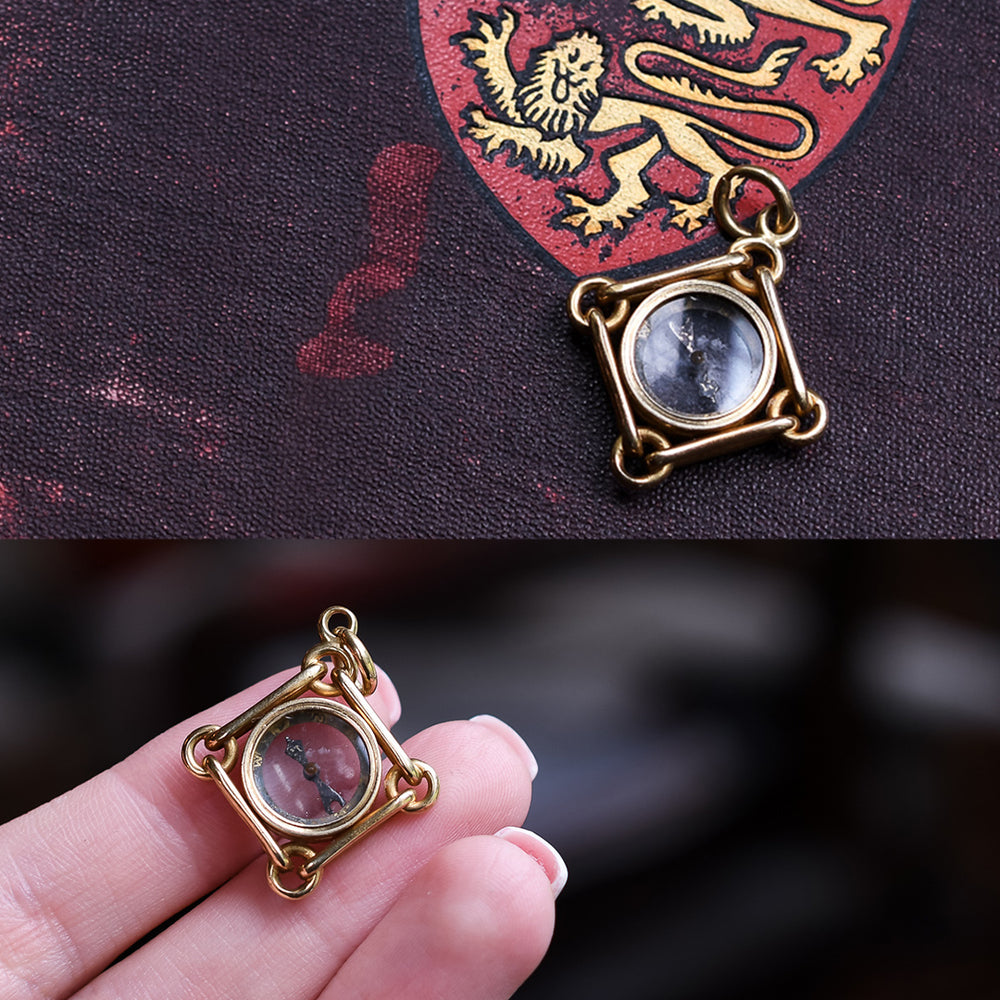 Victorian 18k Gold Compass Pendant