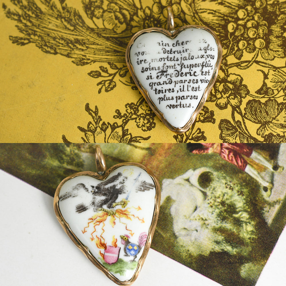 Antique Porcelain Enamel 