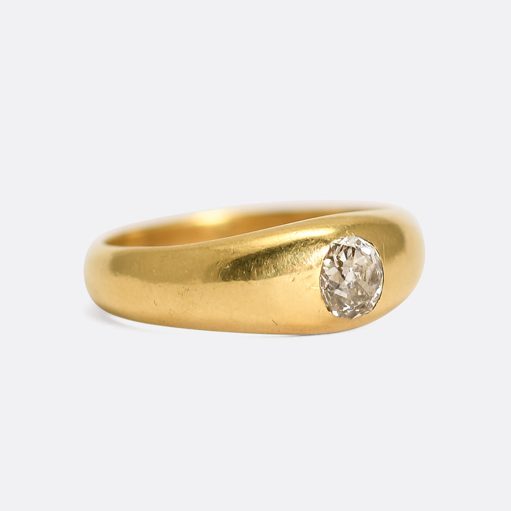 Victorian 0.50ct Diamond Gypsy Ring