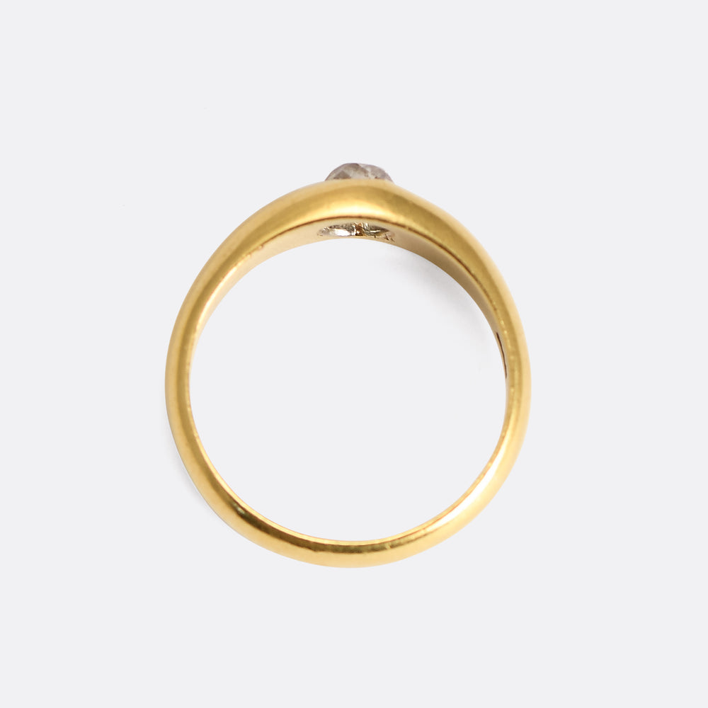 Victorian 0.50ct Diamond Gypsy Ring