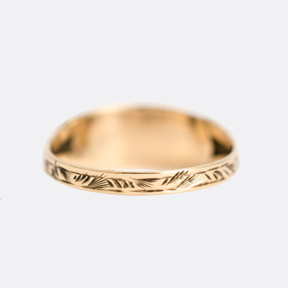 Victorian Acrostic 'Regard' Ring
