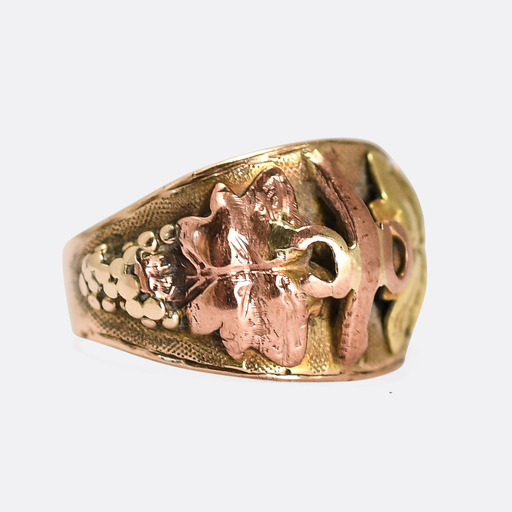 Victorian Cripple Creek Gold Ring